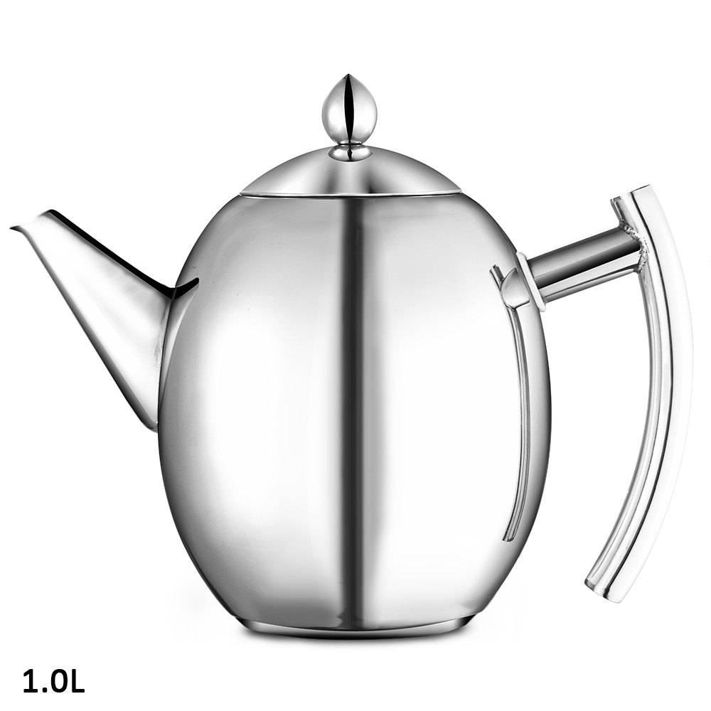    Ŀ PotStrainer 1L  η ƿ  ǰ Ȩ Applicance ֹ ,/Exquisite Teapot Coffee PotStrainer 1L Polish Stainless Steel high quality